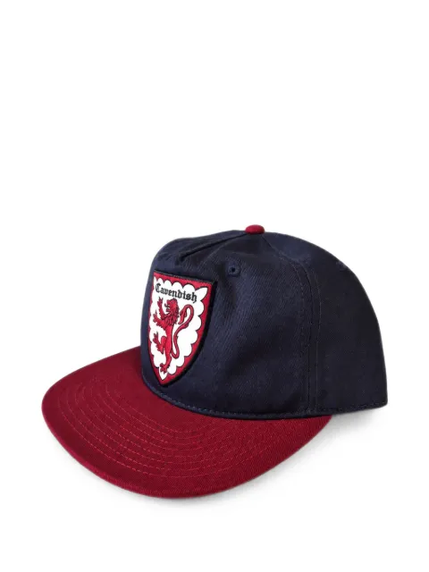 Cavendish logo-patch baseball cap