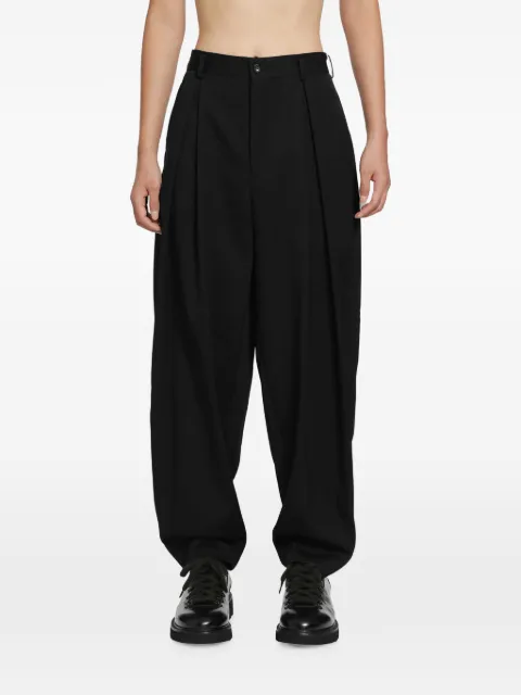 Comme des Garçons Homme Plus pleated-detail trousers