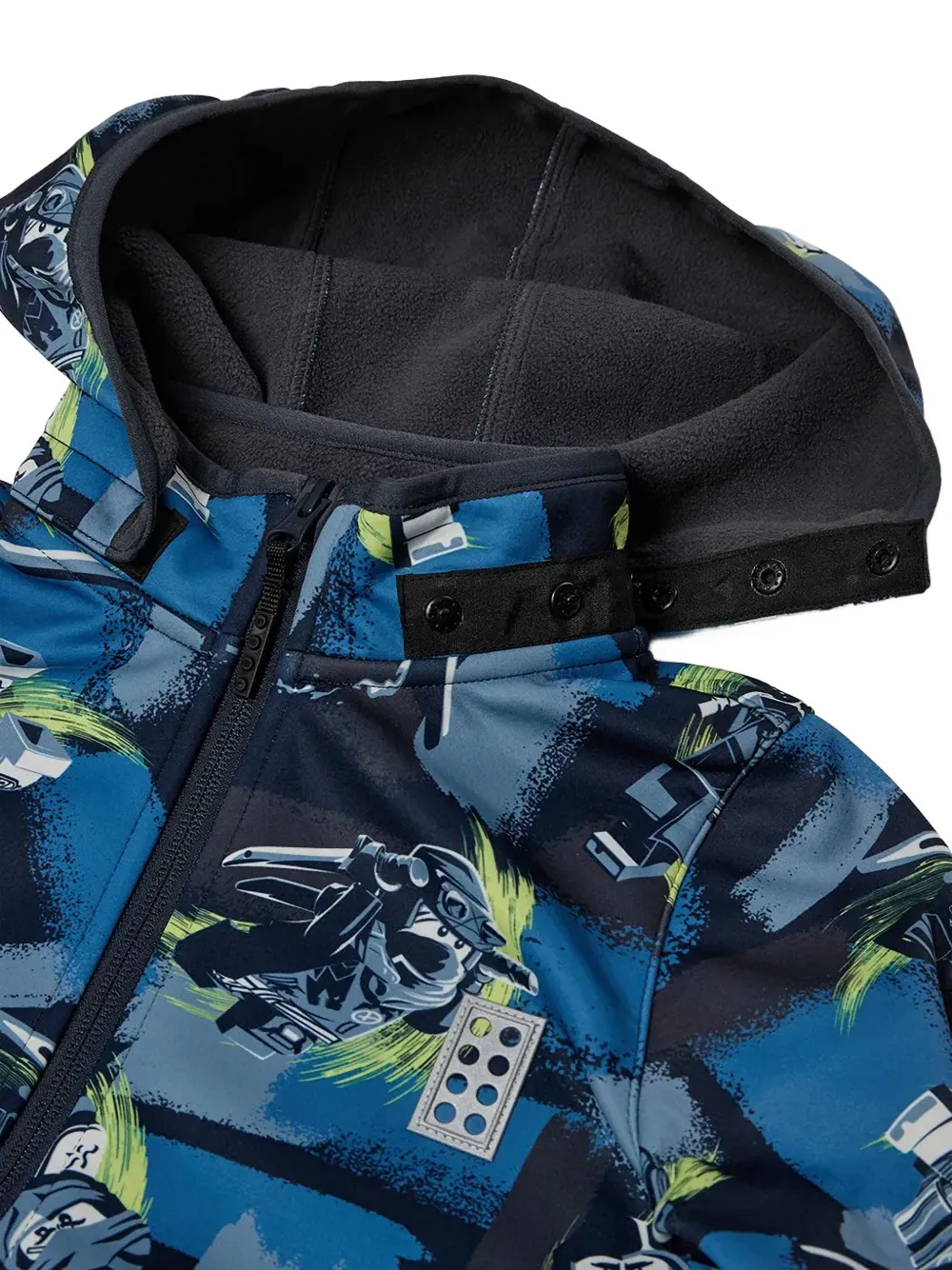 Lego Lwsian 600 hooded jacket Blauw