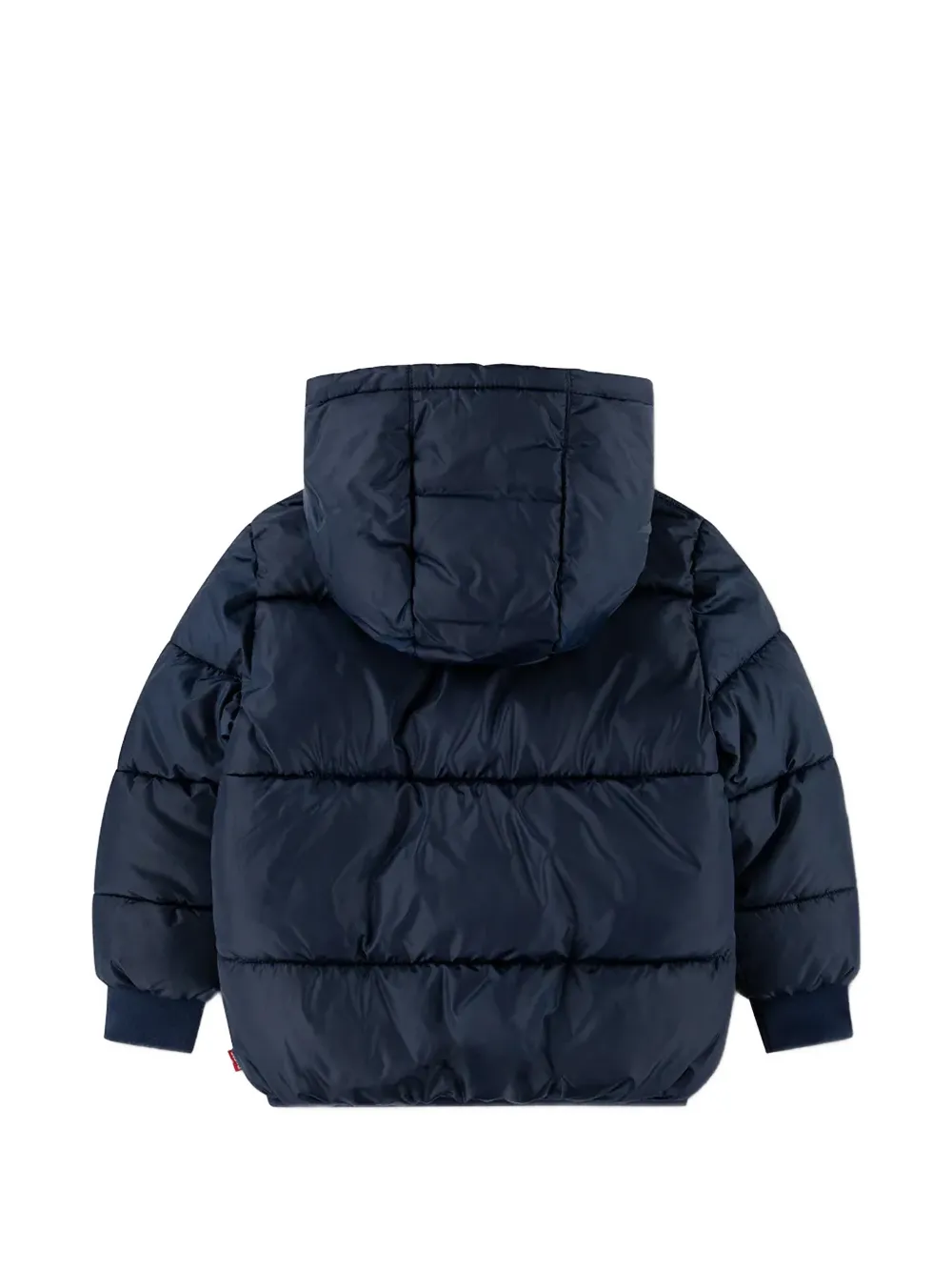 Levi's Kids hooded padded jacket Blauw