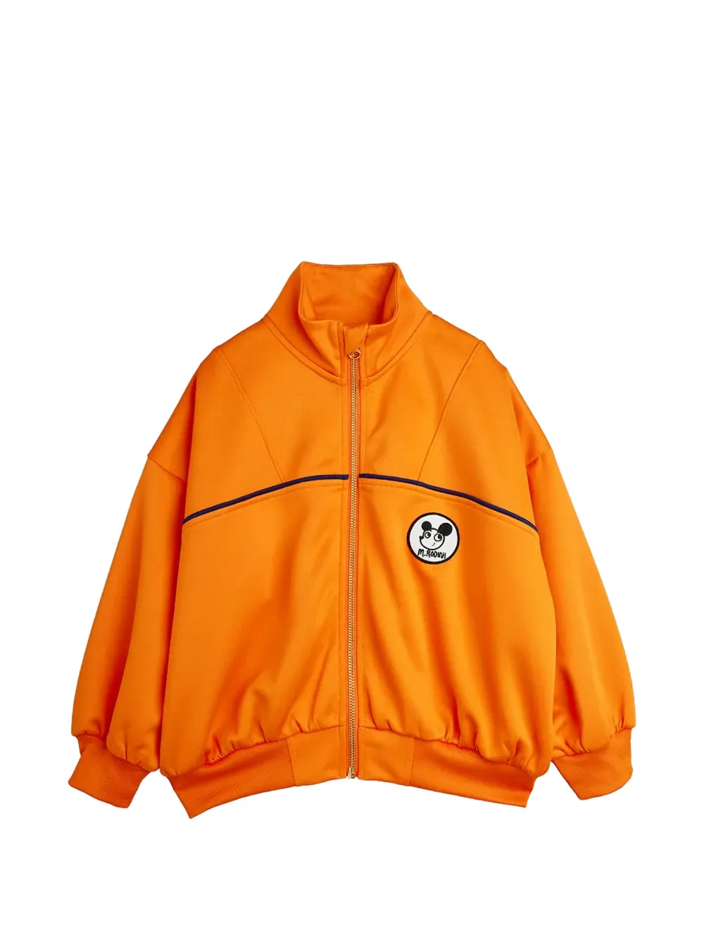 Mini Rodini Ritzratz Sportjacke mit Logo-Patch - Orange