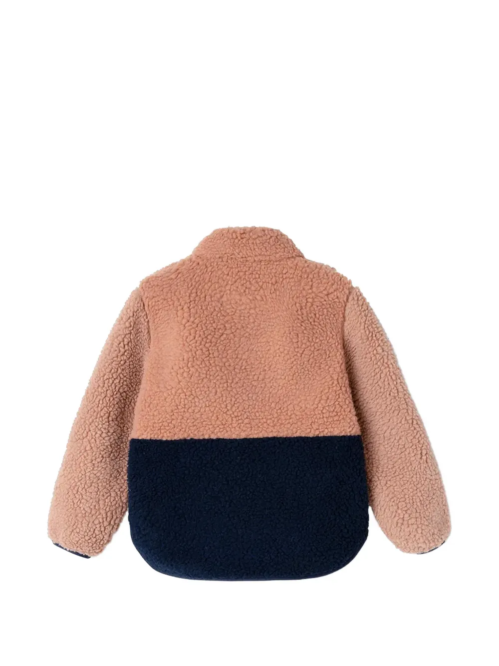 Liewood Nolan colour-block fleece jacket Roze