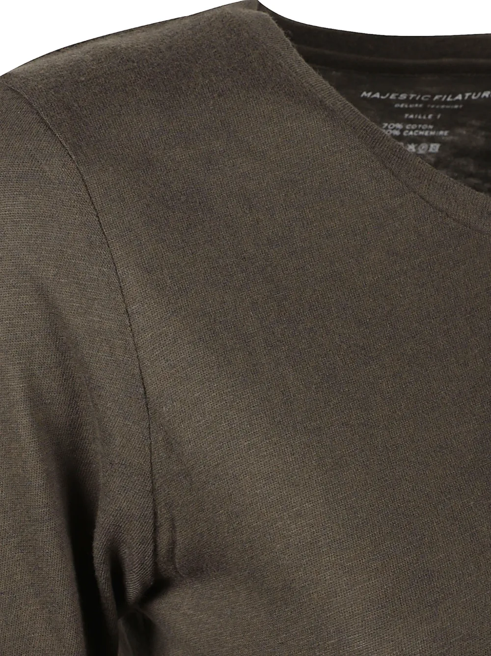 Majestic Filatures long-sleeve T-shirt Grijs