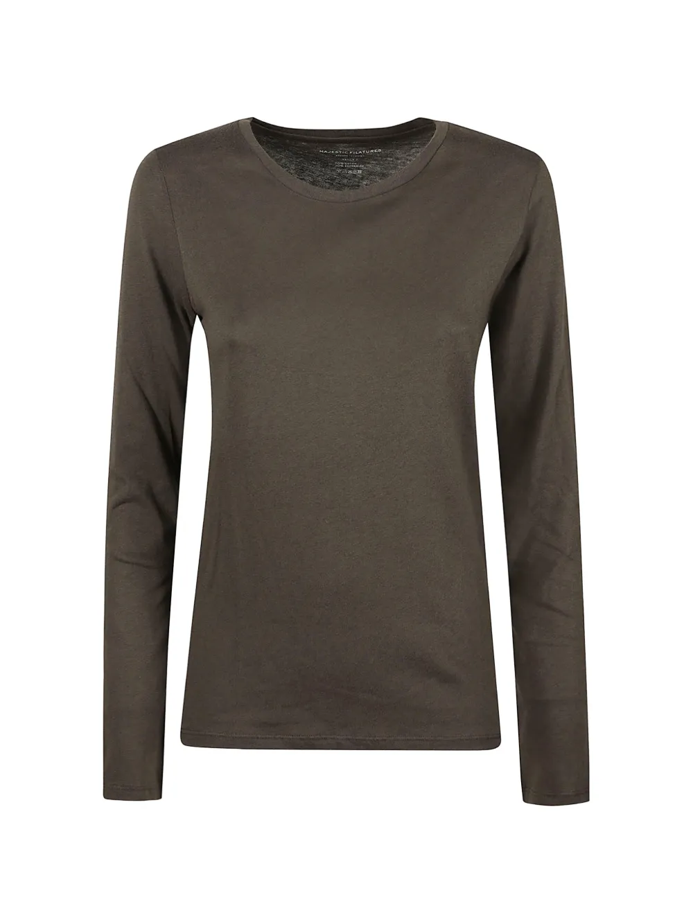 Majestic Filatures t-shirt à manches longues - Gris