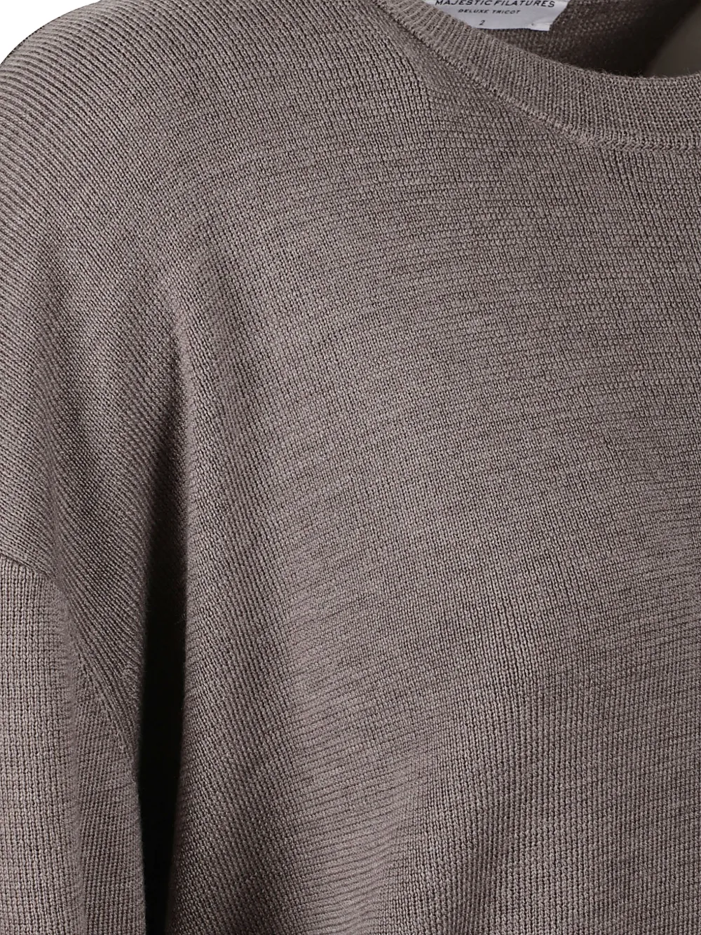 Majestic Filatures drawstring-hem sweater Bruin