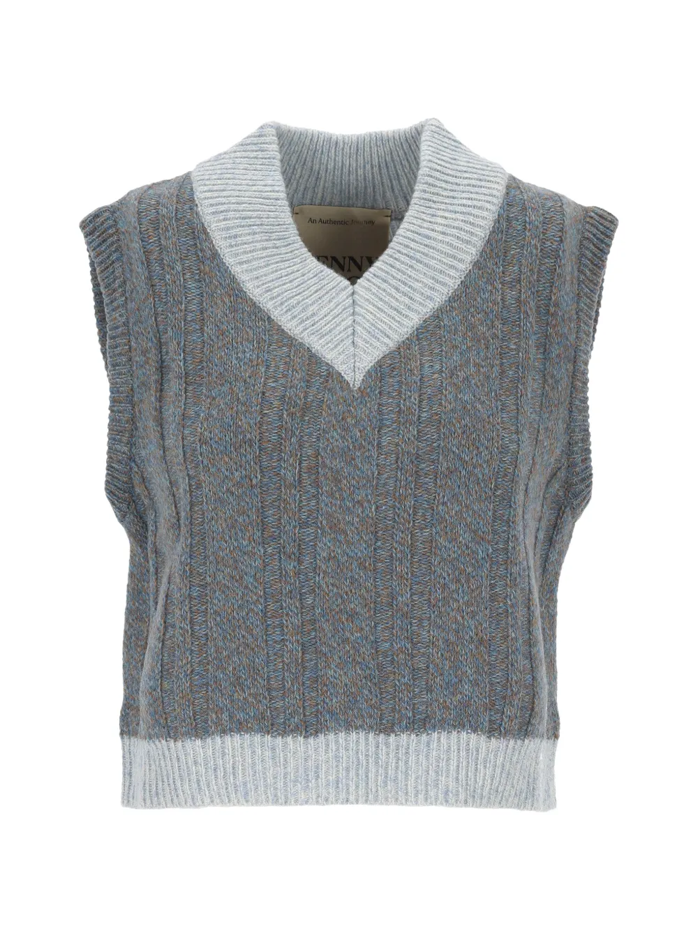 Pennyblack cable-knit V-neck vest