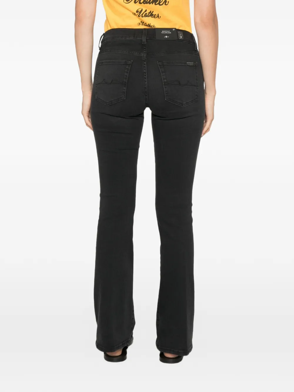 7 For All Mankind Flared jeans Zwart