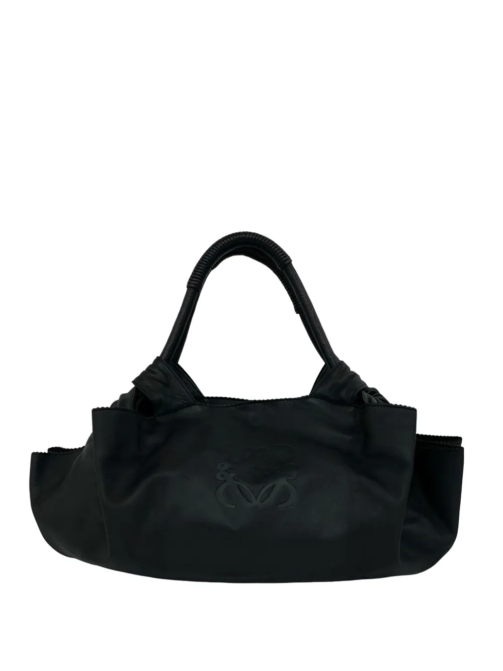 Loewe Pre-Owned 2000-2026 Nappa Aire hobo bag - Nero