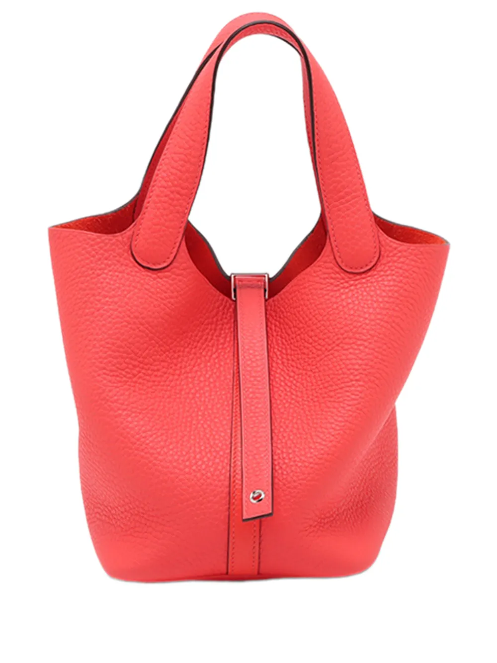 Hermès Pre-Owned 2020 Clemence Picotin Lock 18 handbag - Arancione