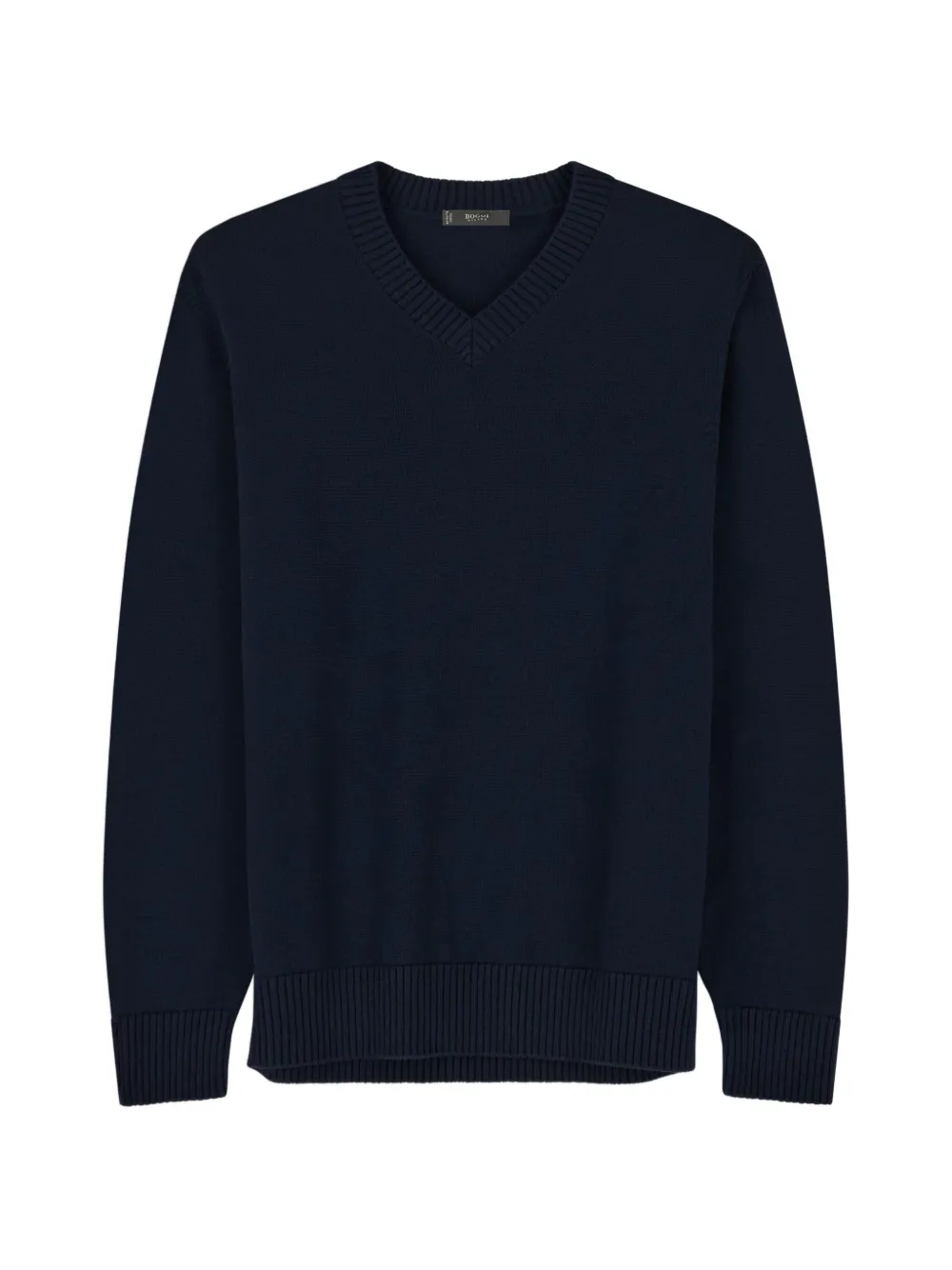 Boggi Milano V-Neck jumper in extrafine merino wool