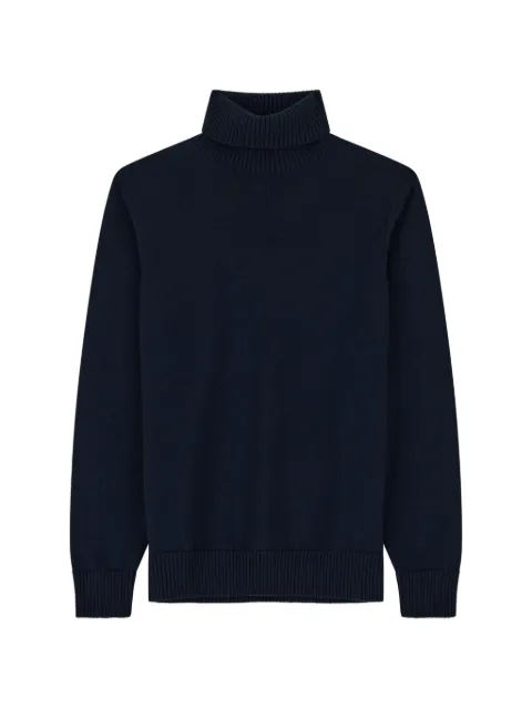 Boggi Milano turtleneck jumper in extrafine merino wool