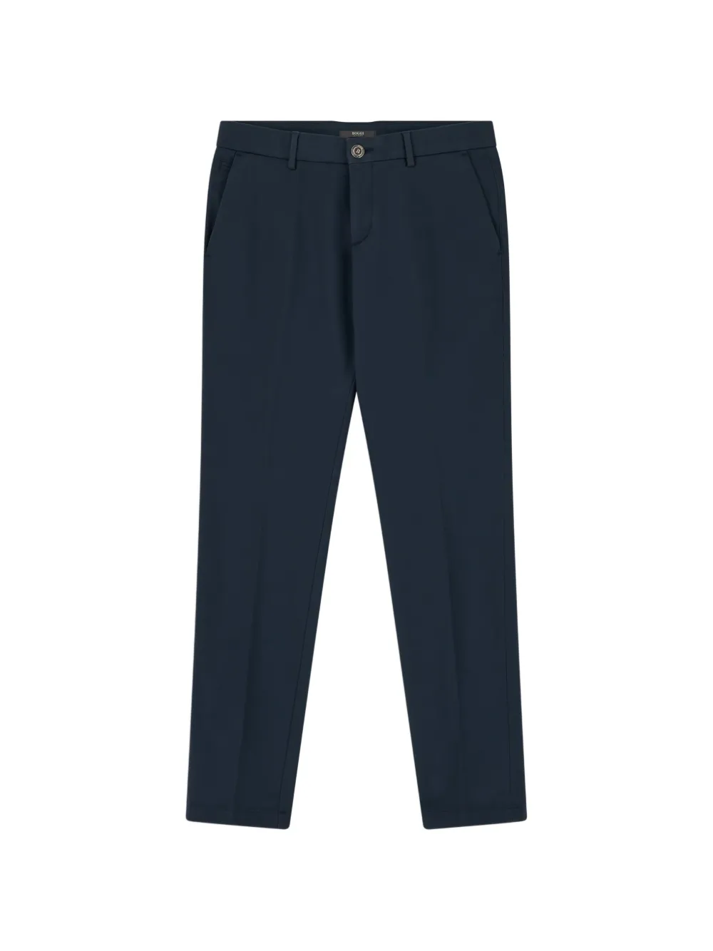 Boggi Milano trousers in stretch-cotton - Blu
