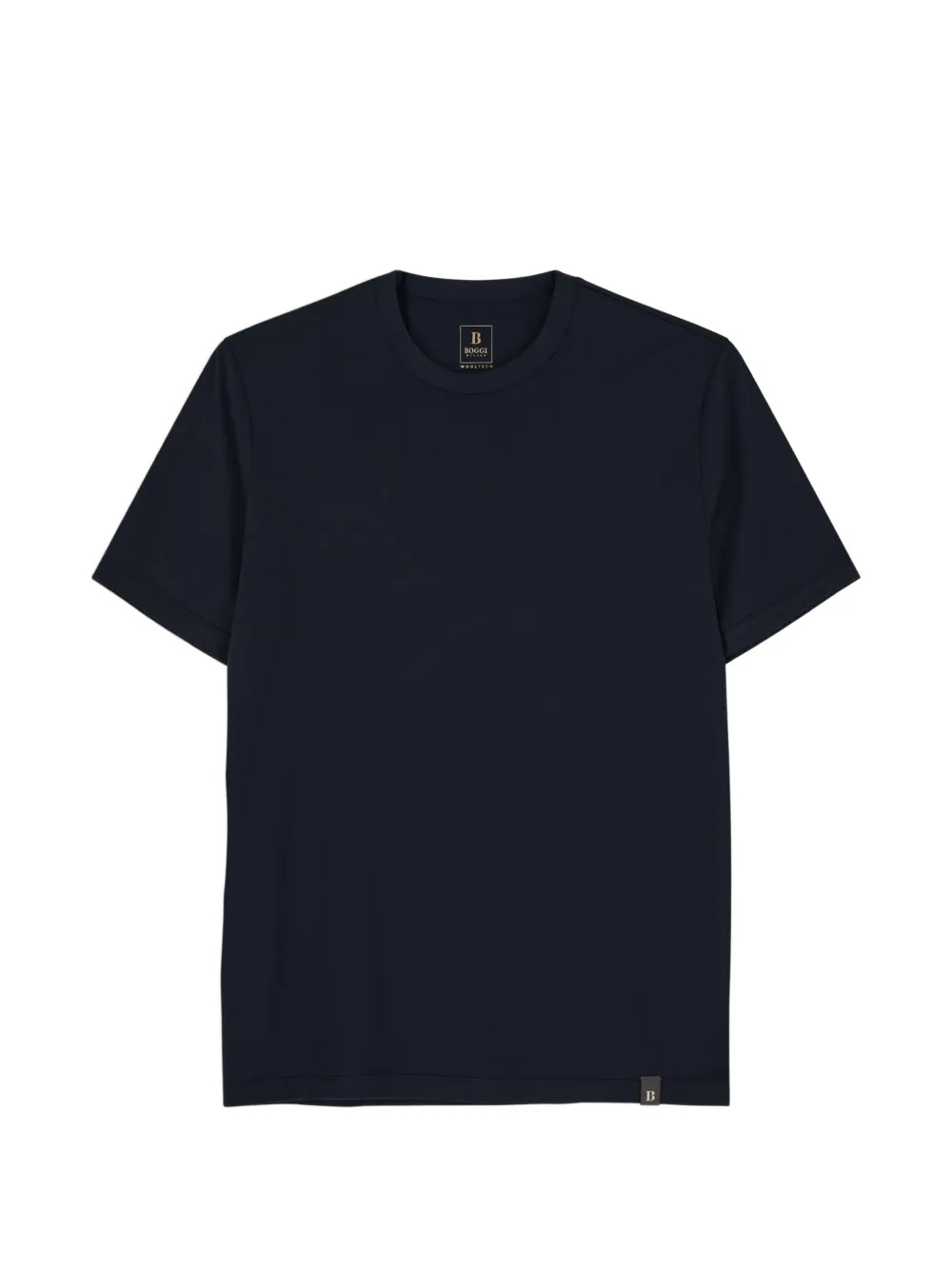 Boggi Milano T-shirt in wool jersey Wooltech