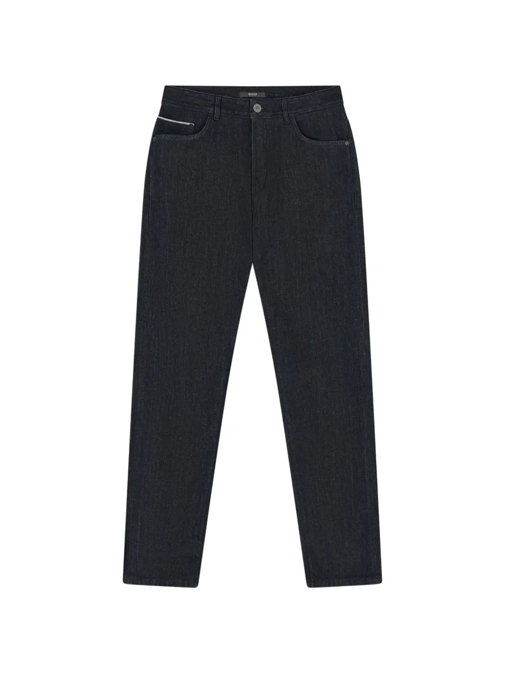 Boggi Milano jeans in dark blue selvedge cotton denim