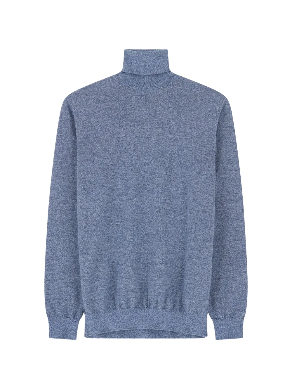 Boggi Milano turtleneck jumper in merino wool cashwool® mouliné