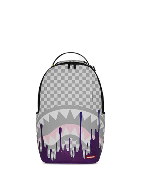 Sprayground Cosmic Chaos checkered backpack