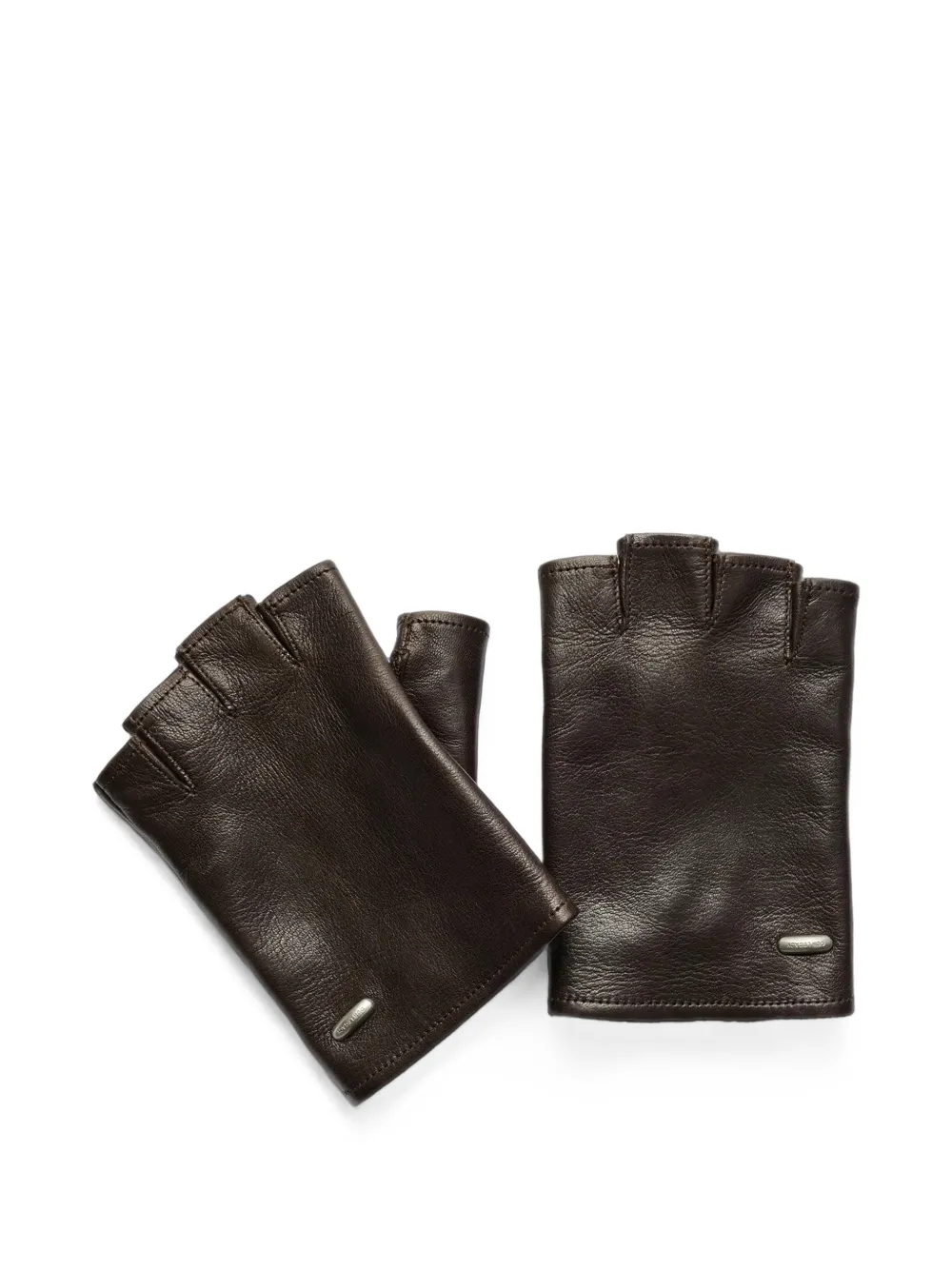 OUR LEGACY Biker vingerloze handschoenen Bruin