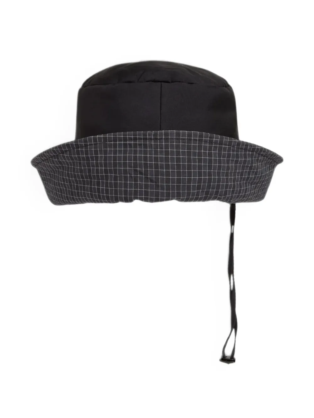 ARCS LIFTED grid-print bucket hat