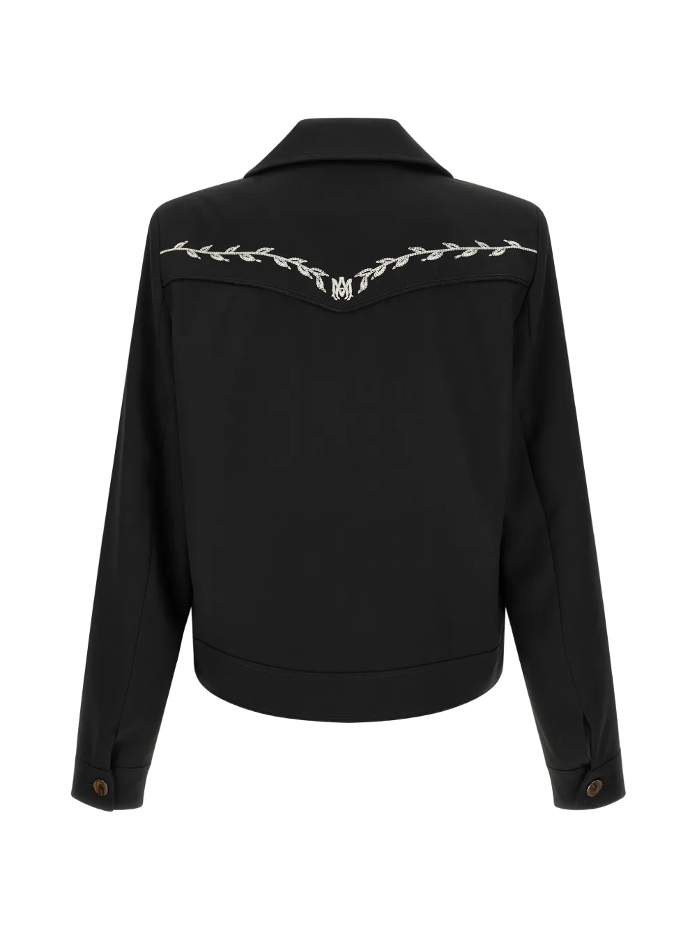 AMIRI embroidered Western jacket Zwart