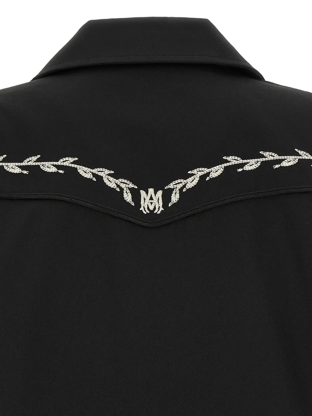 AMIRI embroidered Western jacket Zwart