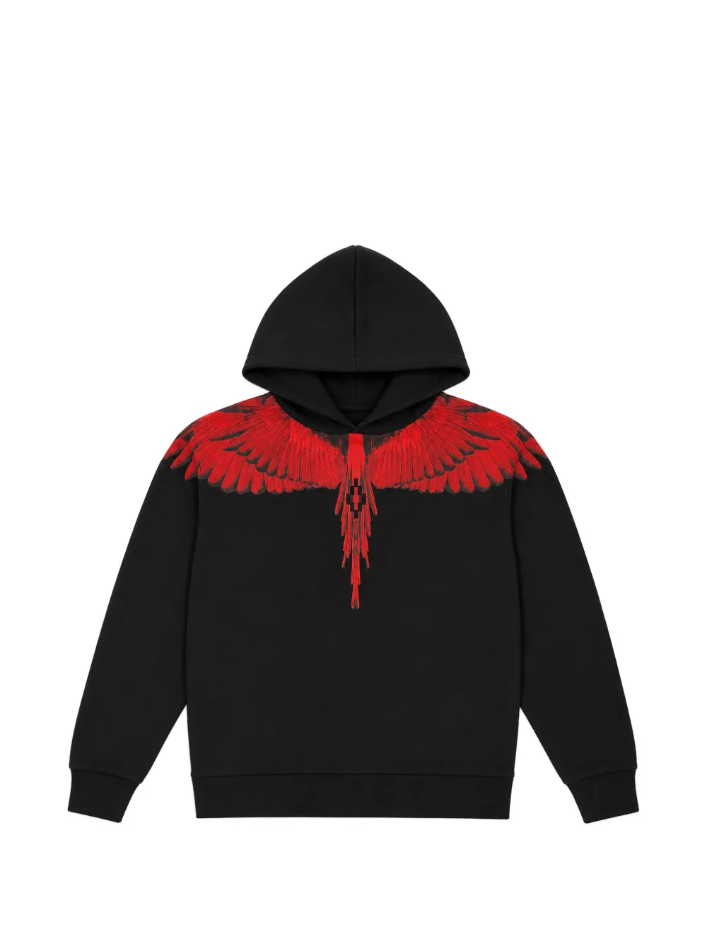 COUNTY OF MILAN KIDS graphic-print hoodie - Nero