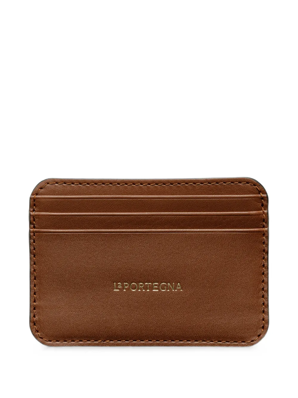 La Portegna Humphrey leather cardholder