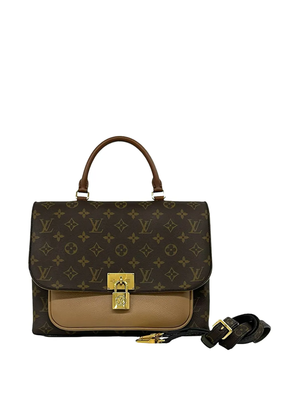 Louis Vuitton Pre-Owned 2019 Monogram Marignan satchel - Marrone