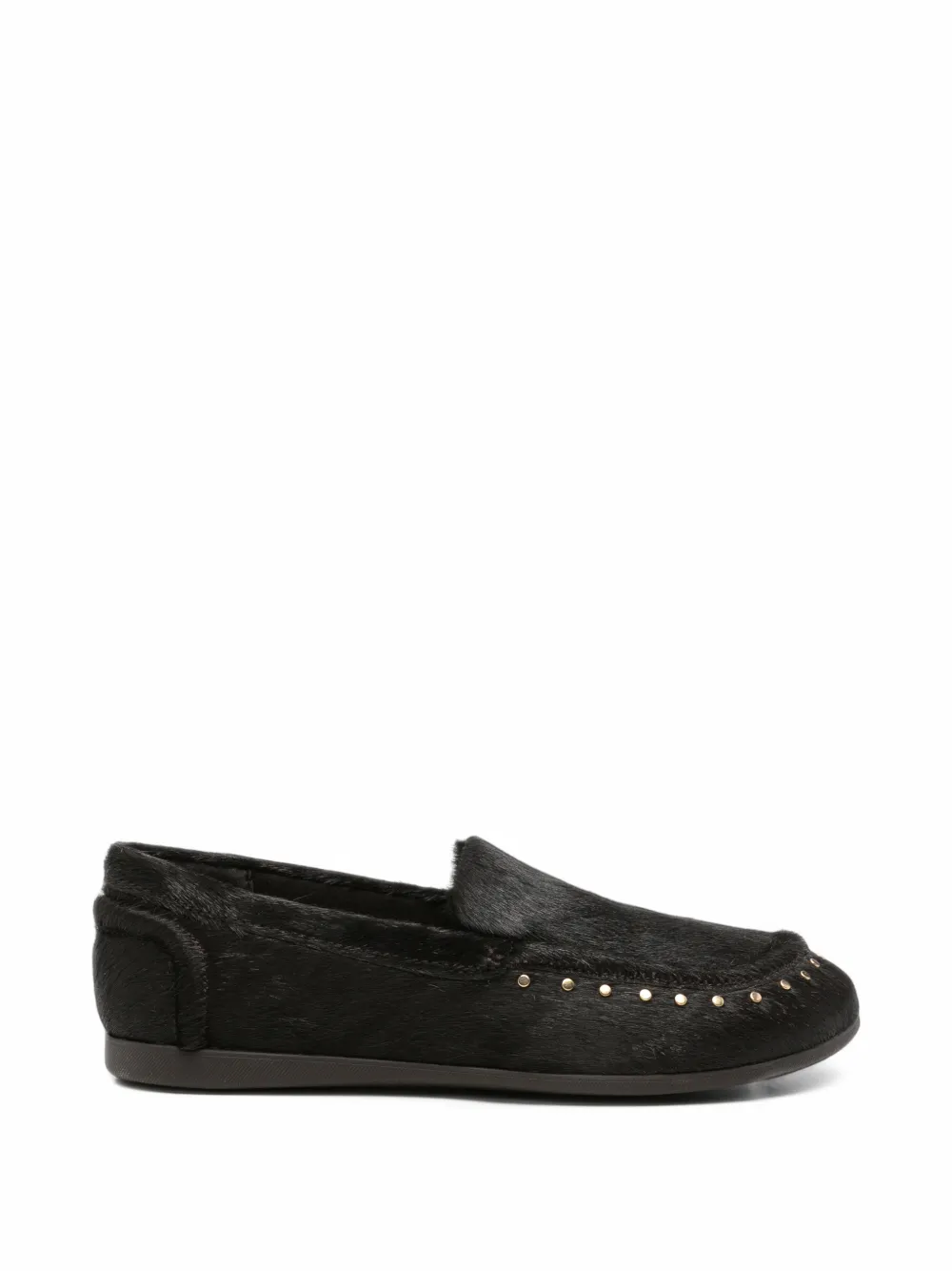 Ash Jasper stud-embellished loafers - Nero
