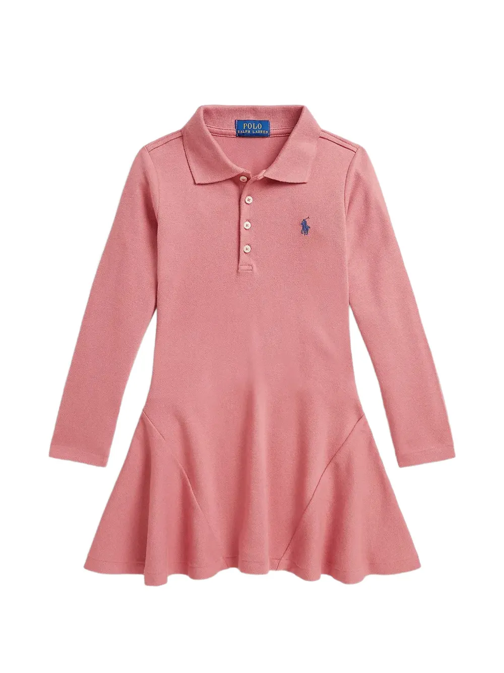 POLO RALPH LAUREN KIDS robe en résille stretch - Rose POLO RALPH LAUREN KIDS robe en résille stretch - Rose