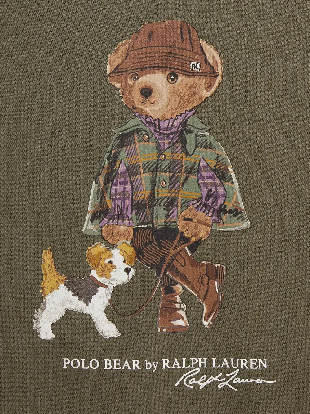 POLO RALPH LAUREN KIDS Fleece sweater Groen