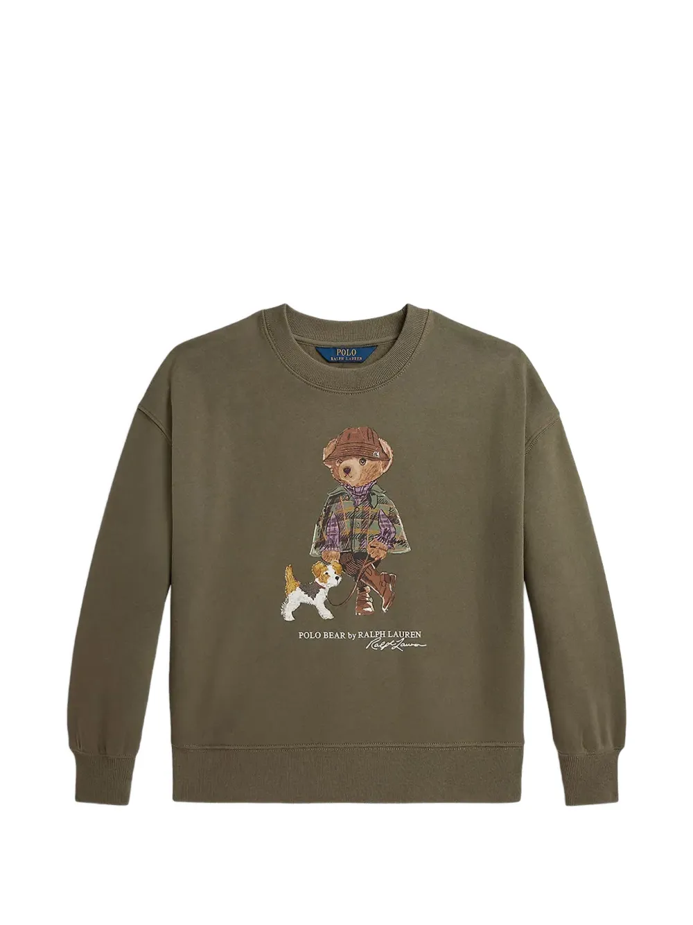 POLO RALPH LAUREN KIDS Fleece sweater Groen