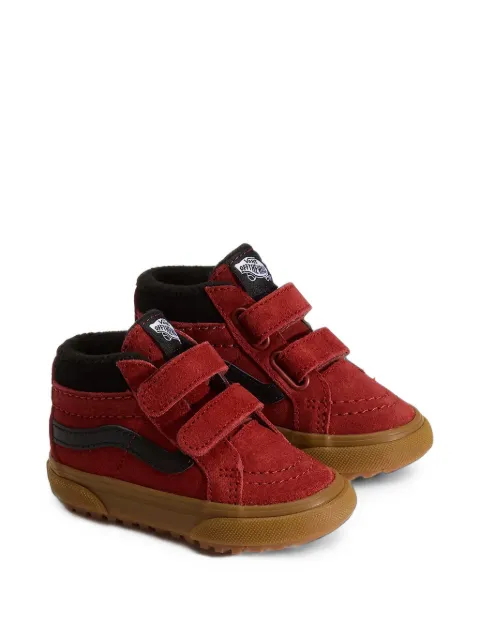 Vans Kids SK8-Mid V touch-strap sneakers