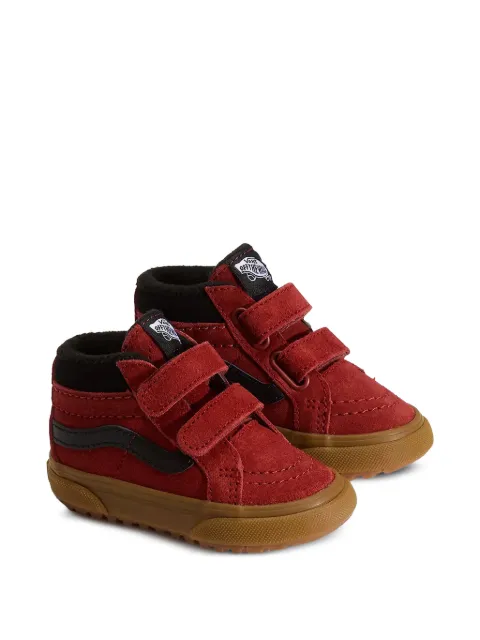 Vans Kids SK8-Mid V touch-strap sneakers