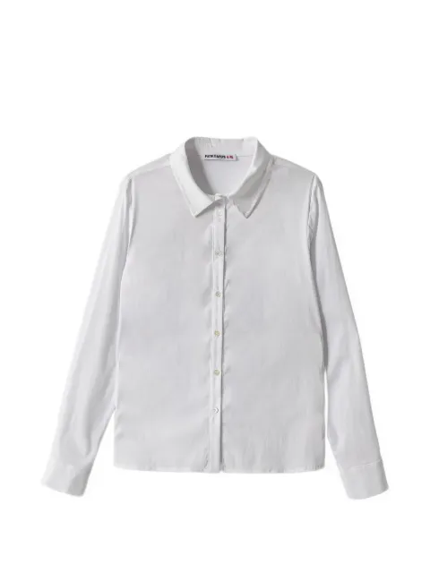 Patrizia Pepe girl stretch poplin shirt