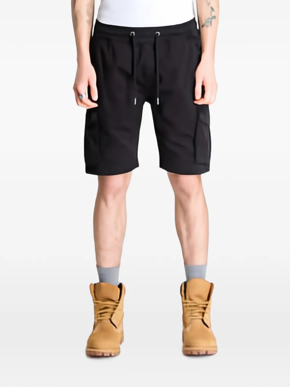 Alpha Industries twill-weave cargo shorts - Nero