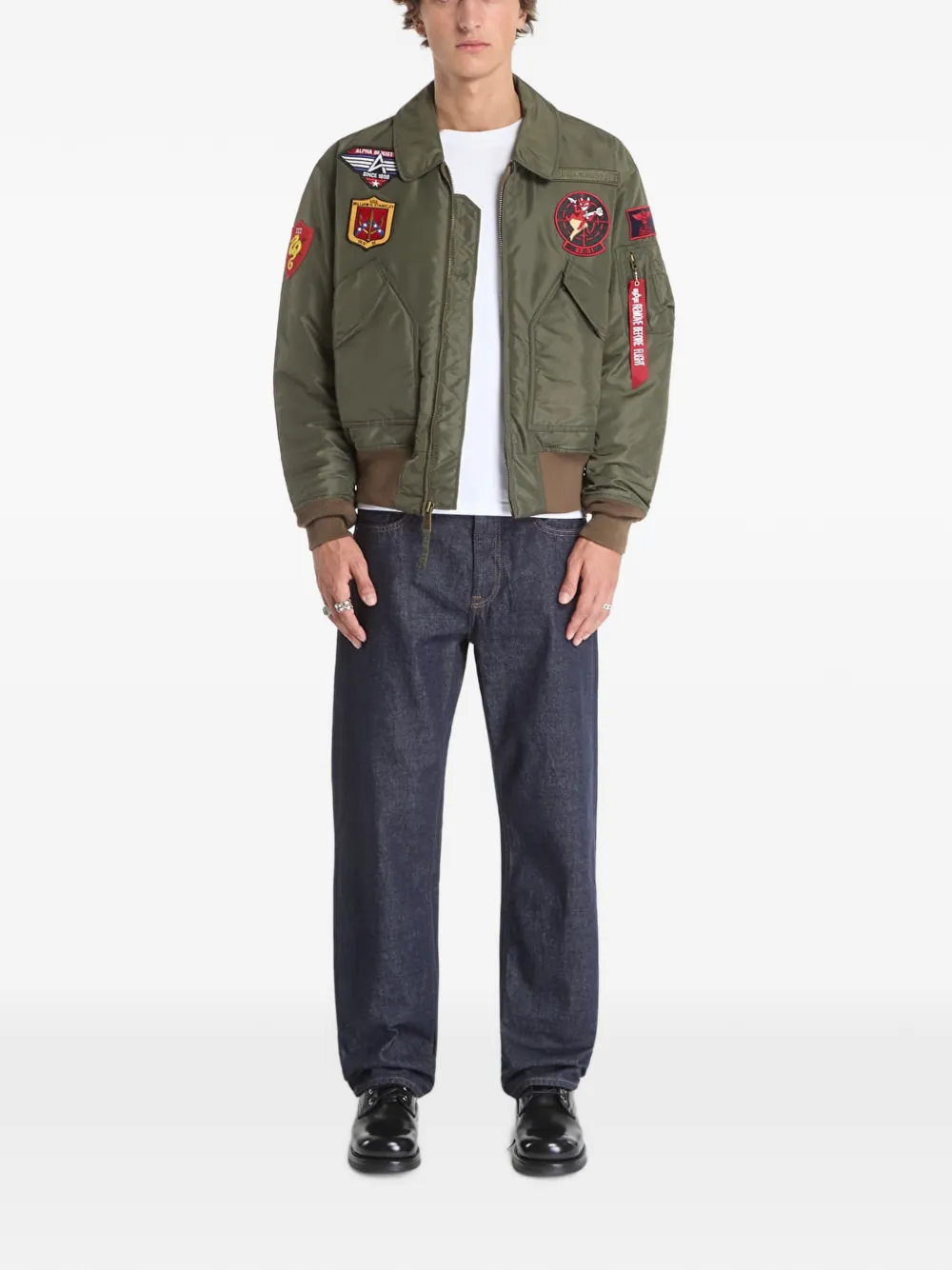 Alpha Industries CWU-45/P Devils Brigade bomber jacket