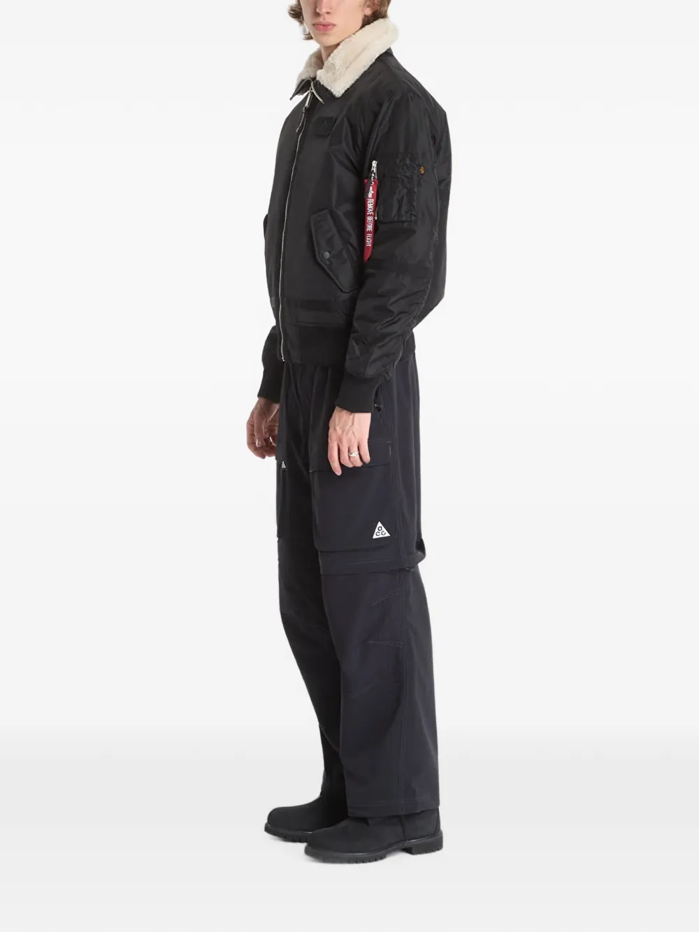 Alpha Industries B-15 III TT bomberjack Zwart