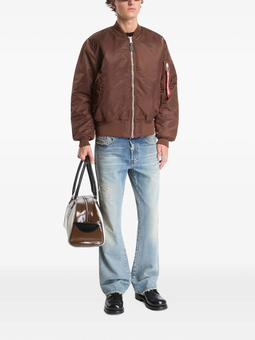 Alpha Industries MA-1 Heritage bomberjack Bruin