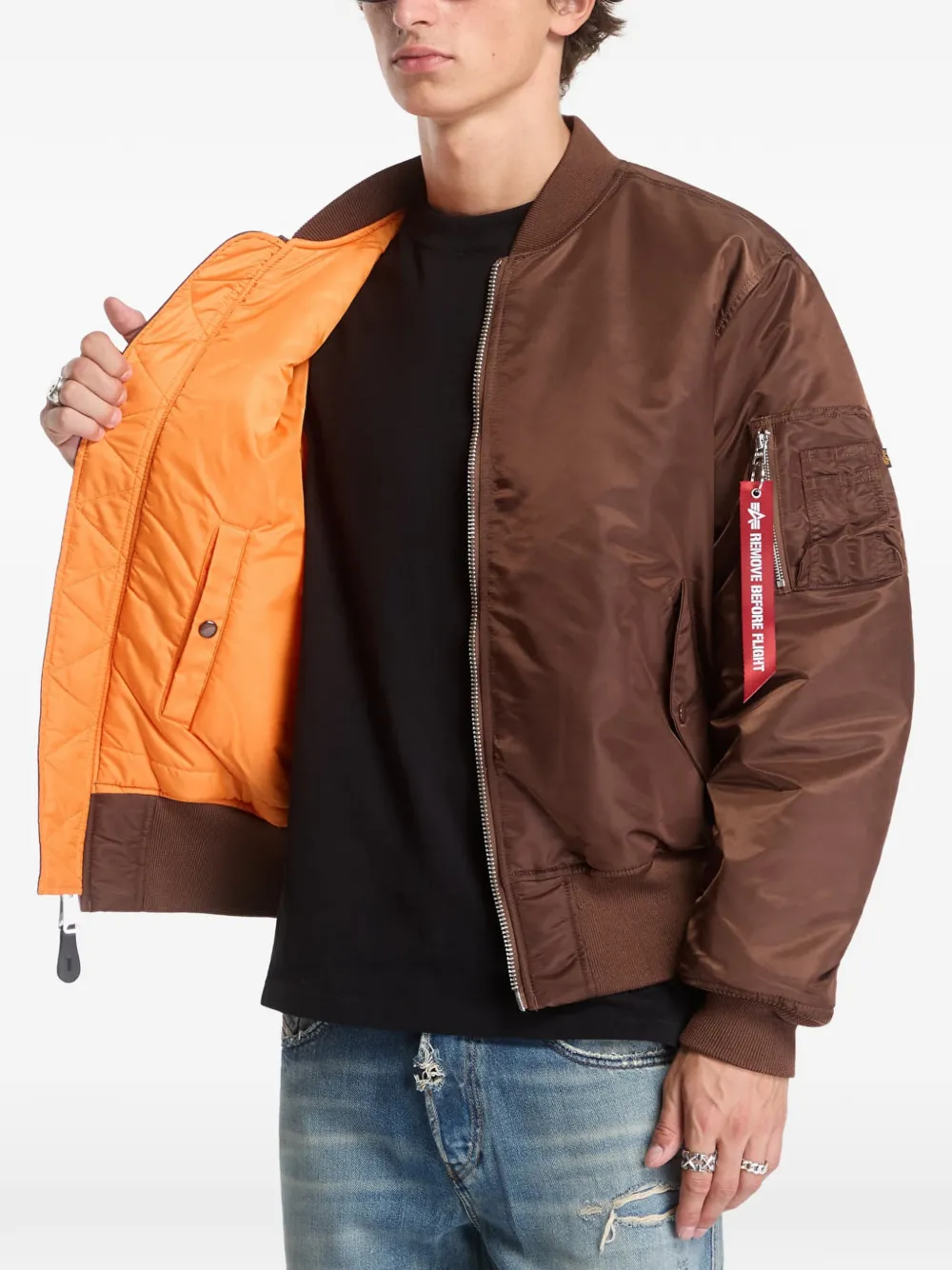 Alpha Industries MA-1 Heritage bomberjack Bruin