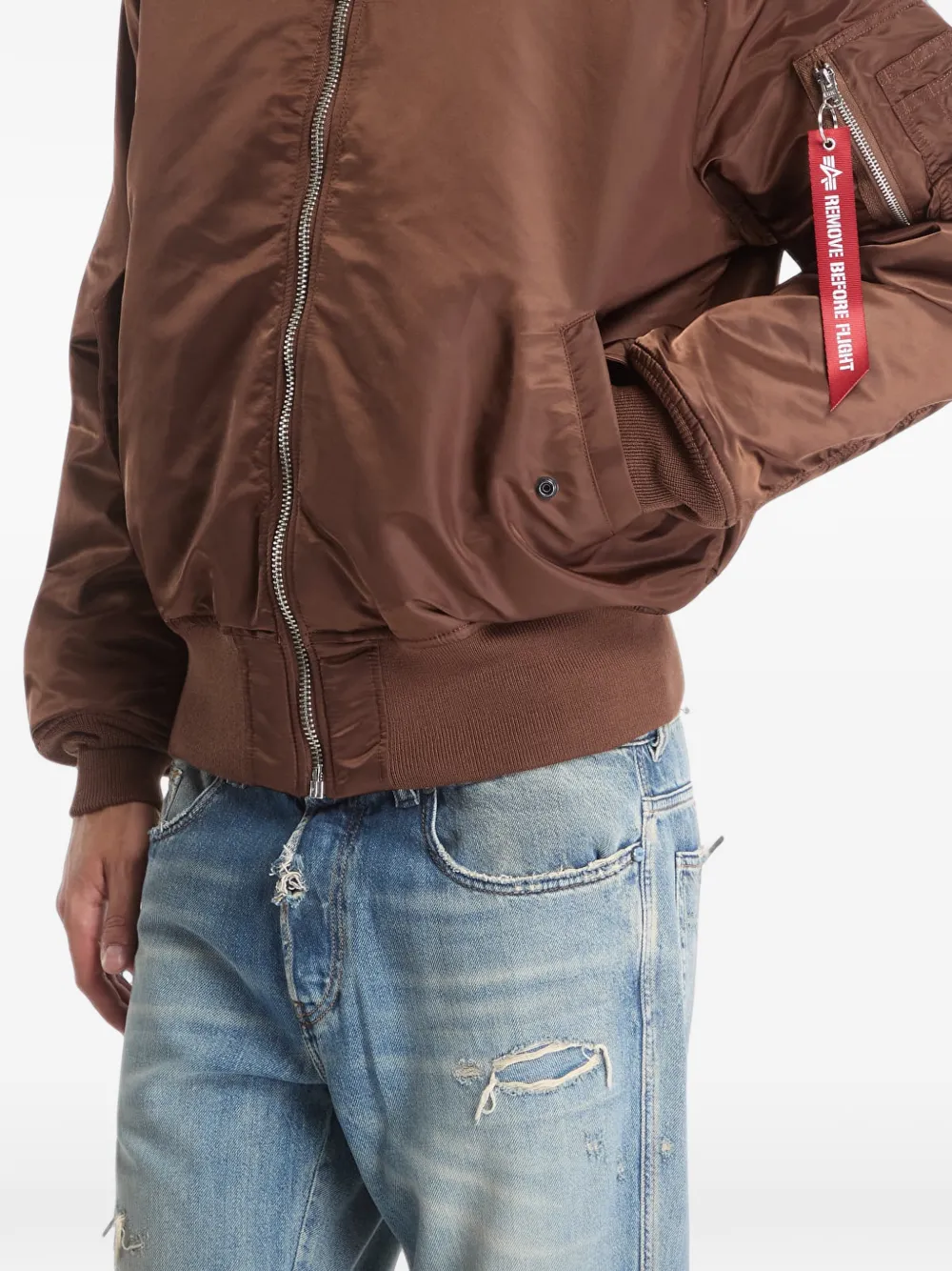 Alpha Industries MA-1 Heritage bomberjack Bruin
