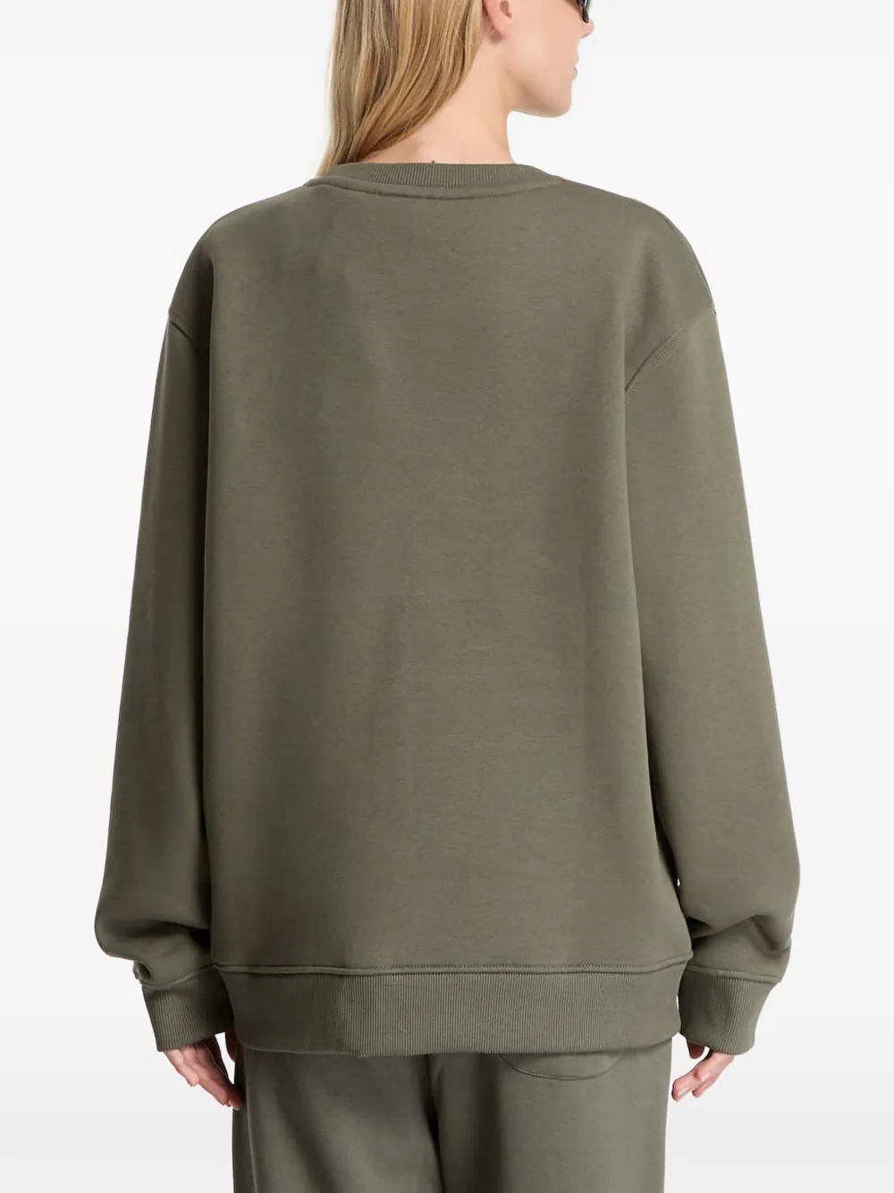 Alpha Industries Trui met logoprint Groen