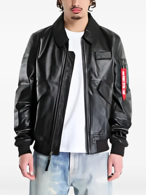 Alpha Industries CWU-45/P leather jacket