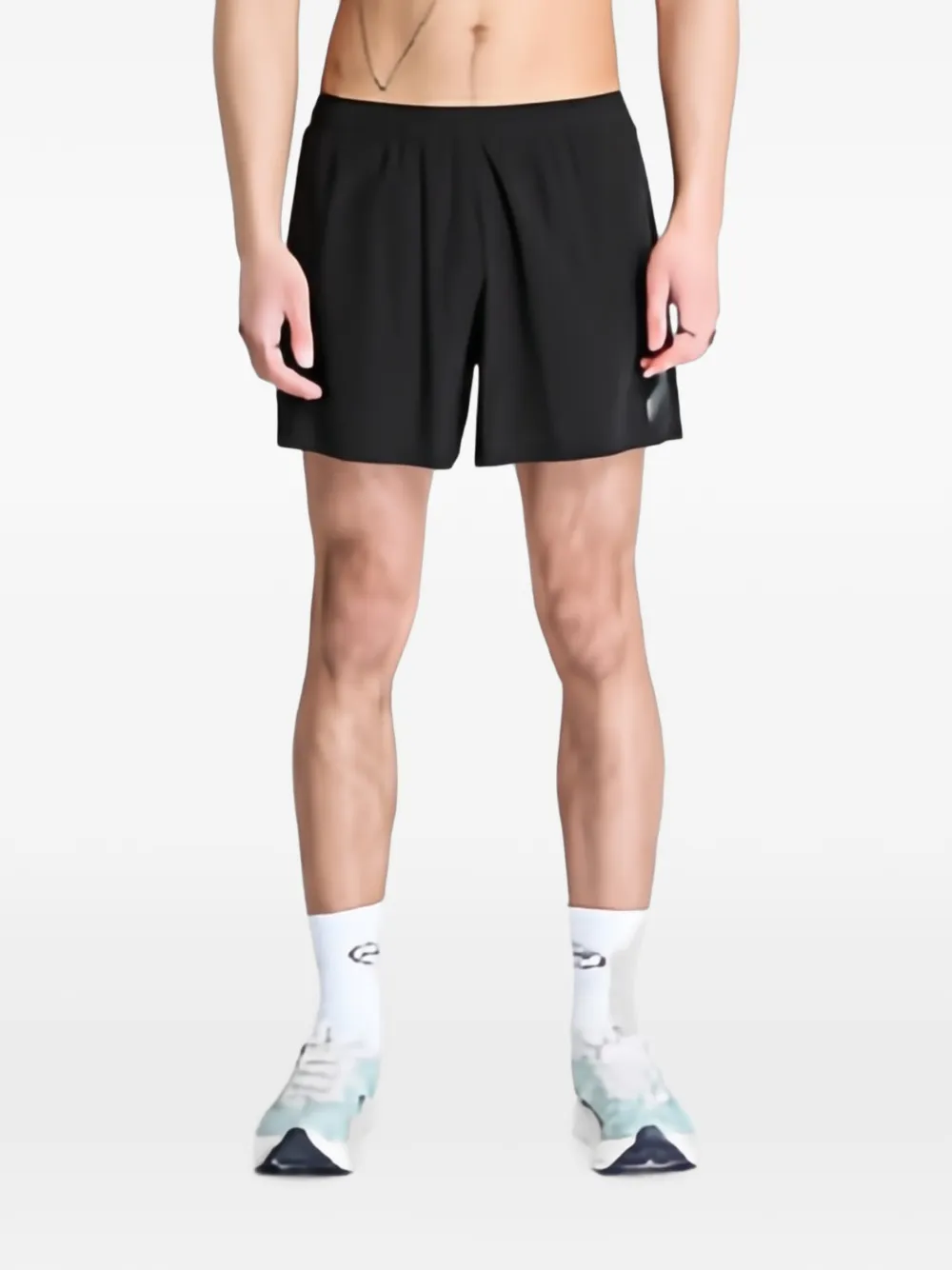 Soar logo-print running shorts