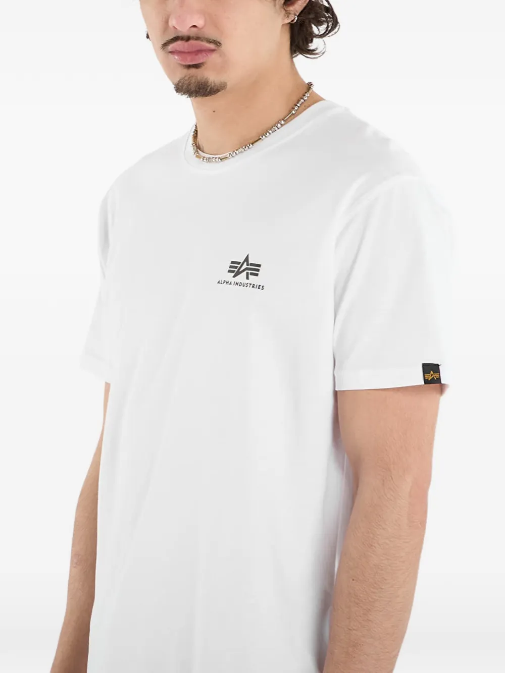 Alpha Industries Heritage T-shirt met grafische print Wit