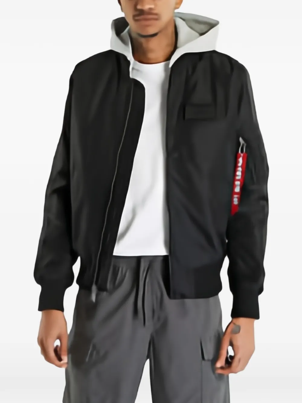 Alpha Industries MA-1 TT Hood Light bomber jacket