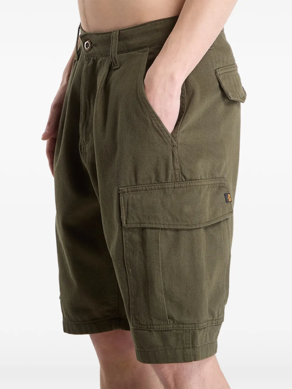 Alpha Industries Aircraft cargo shorts Groen