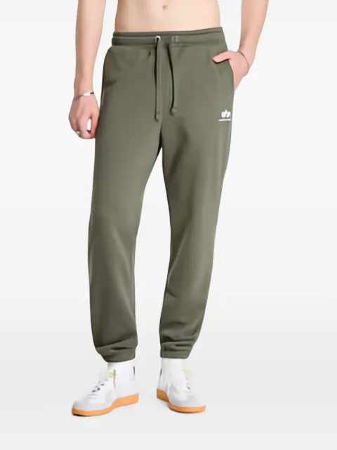 Alpha Industries logo-print track pants