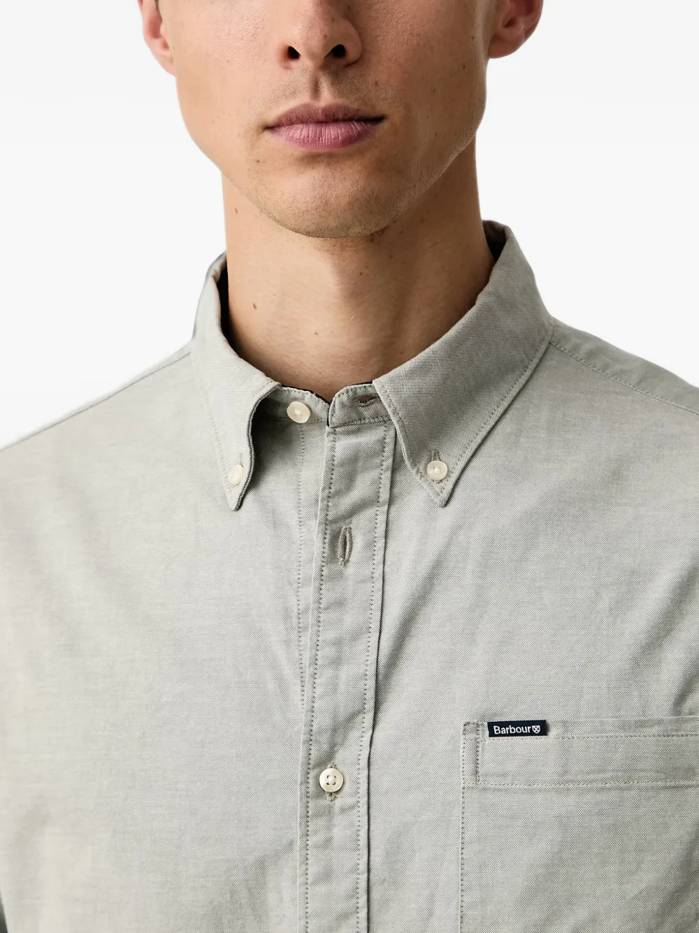 Barbour Marsden tailored long-sleeved shirt Groen
