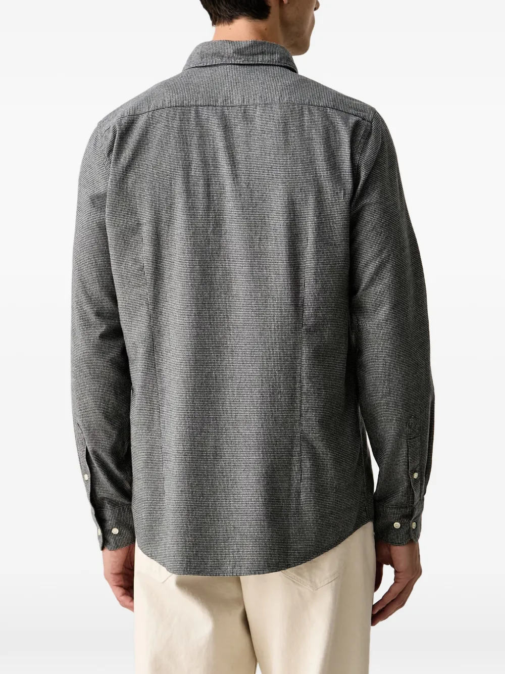 Barbour Turner tailored long-sleeved shirt Grijs