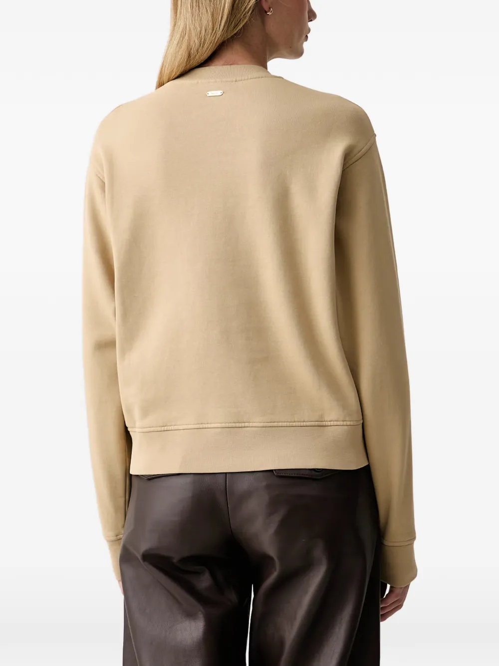 Barbour Ashdown embroidered-logo sweater Beige